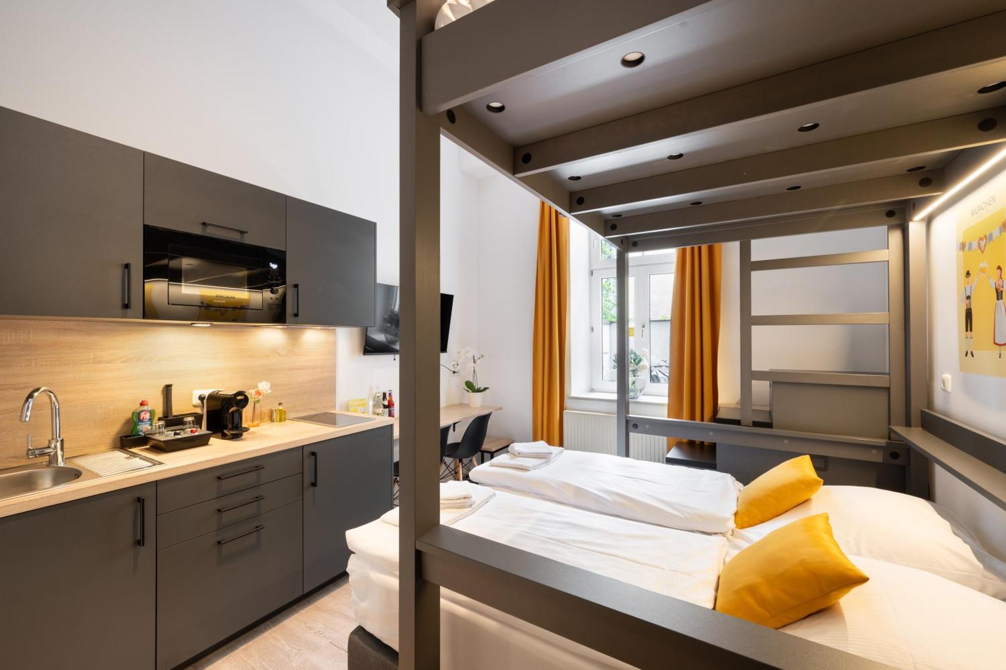 Servus Apartments By Homaris Мюнхен Экстерьер фото